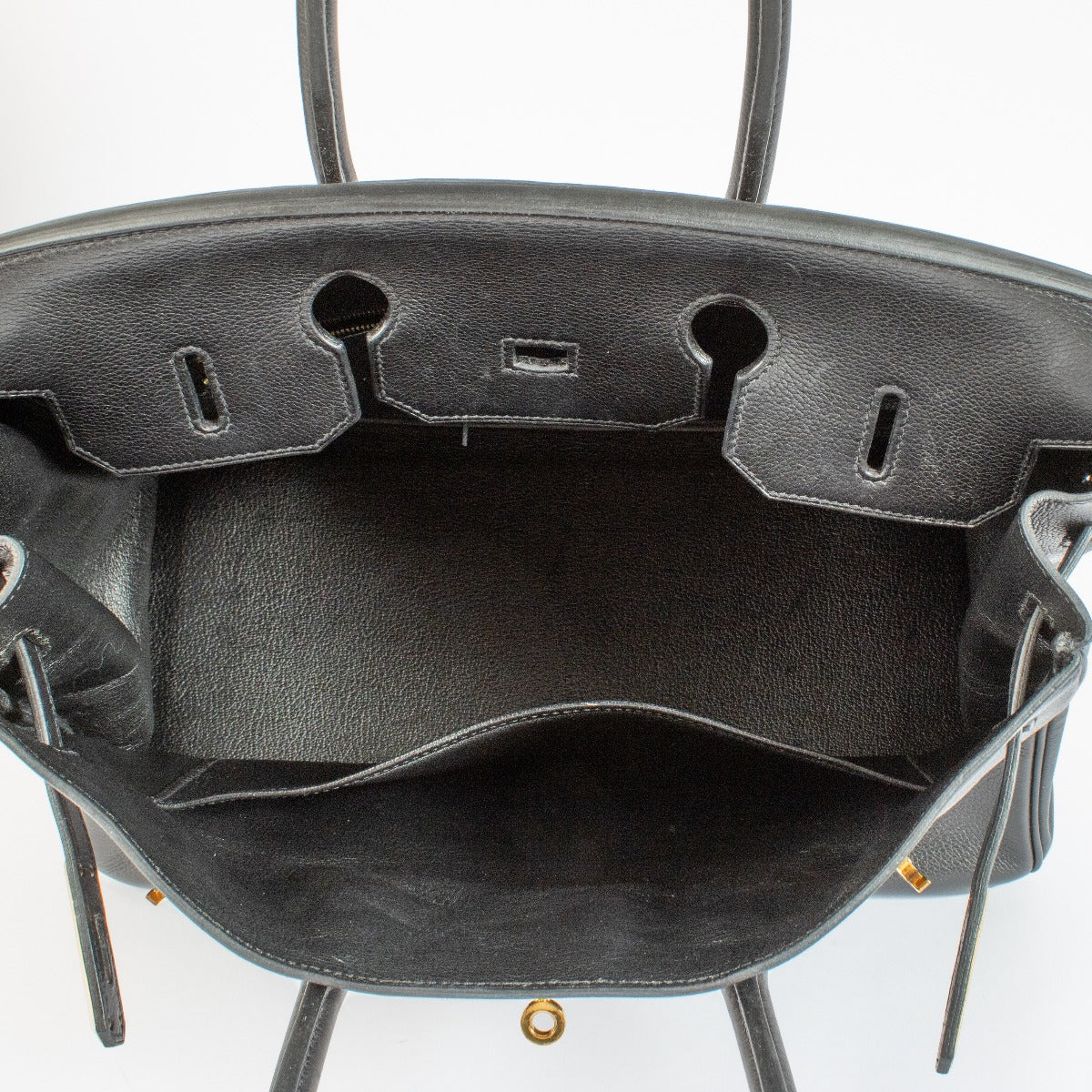 Hermès Birkin 35 Black Evergrain GHW