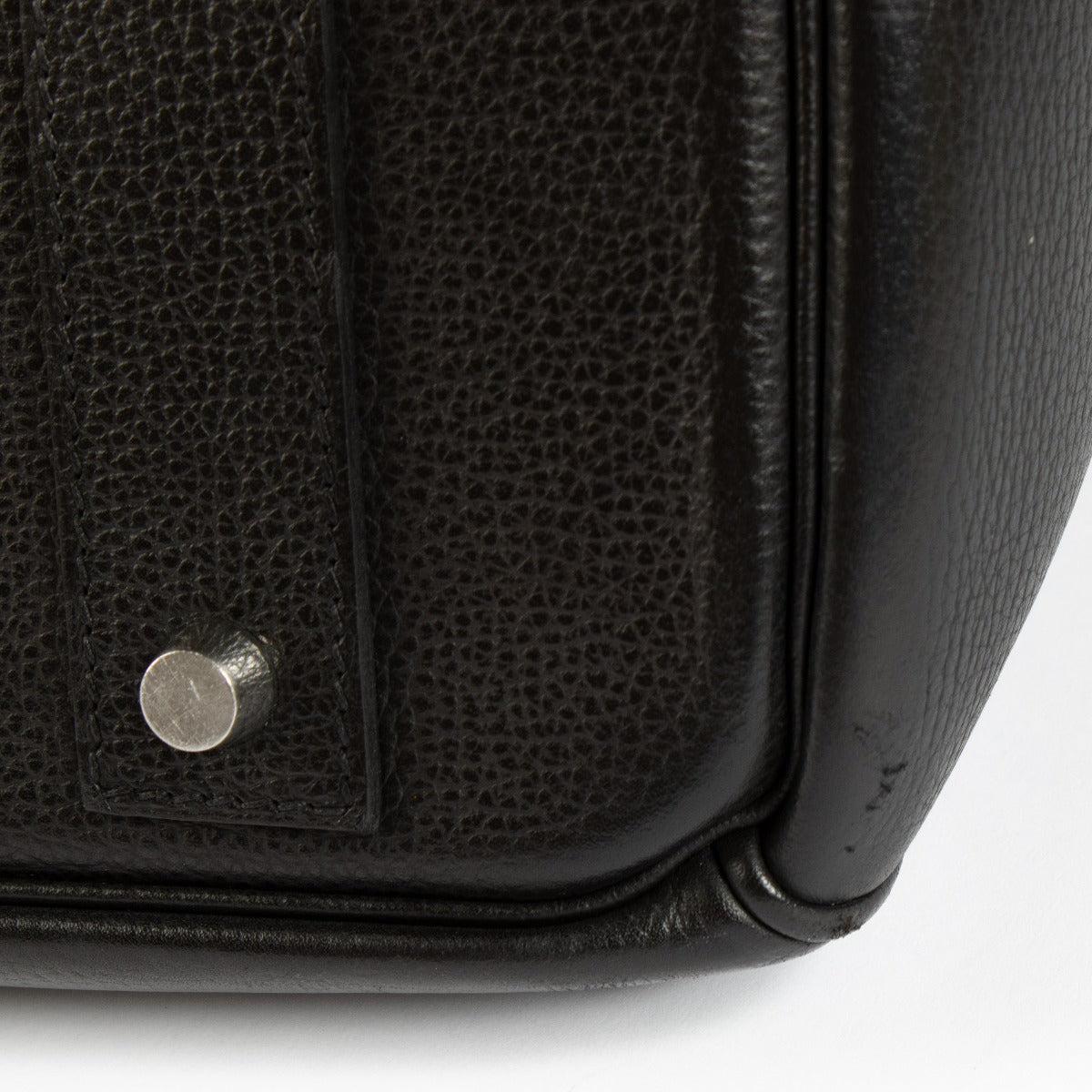 Hermès Birkin 50 Black Ardennes PHW