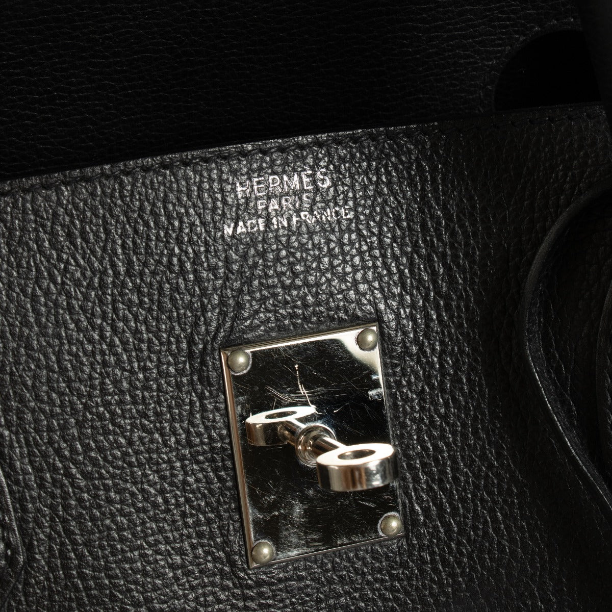 Hermès Birkin 50 Black Ardennes PHW