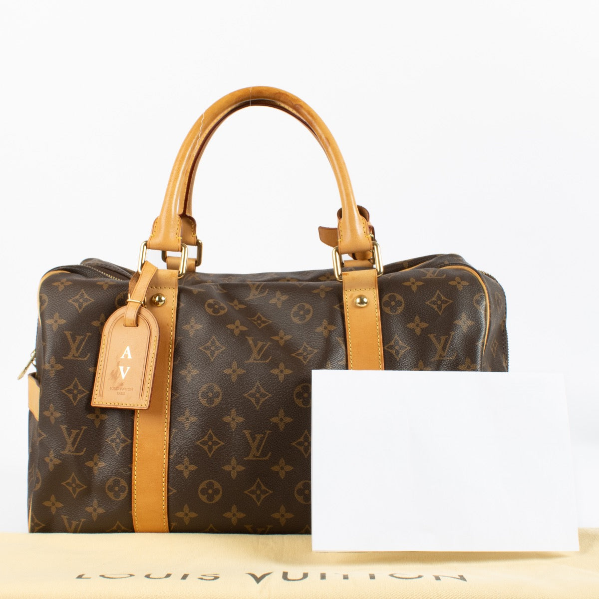 Shop 100% authentic second hand Louis Vuitton Monogram Carry All Travel Bag on Labellov.com