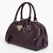 authentic preloved Louis Vuitton Cassis Epi Leather Montaigne GM Bowling Bag on Labellov.com