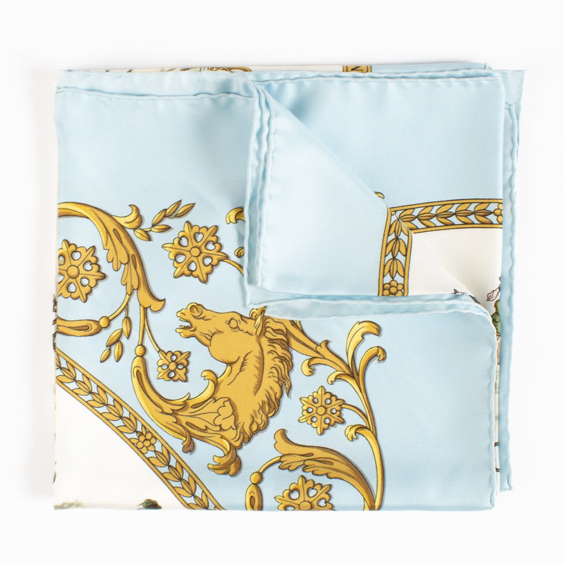 Shop 100% authentic second hand Hermès La Promenade De Longchamps Scarf on Labellov.com