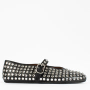 shop 100% authentic second hand Alaïa Black Strass Lambskin Ballet Flats - Size 40 on Labellov.com
