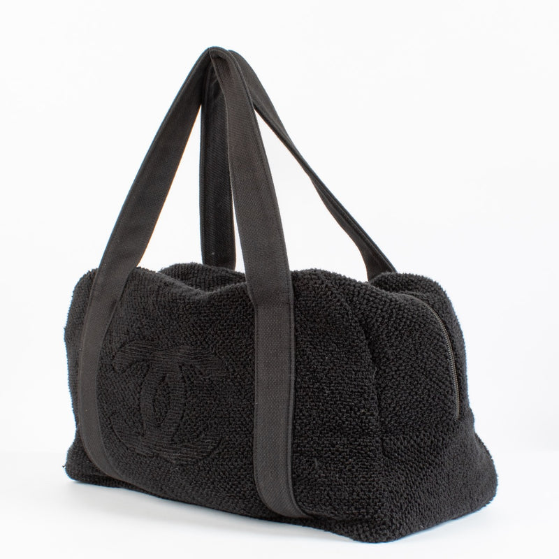 Shop 100% authentic second hand Chanel Black Beach Bag on Labellov.com