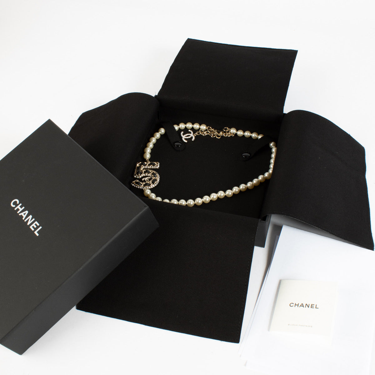 Chanel 23P N°5 Parels & Kristallen Ketting