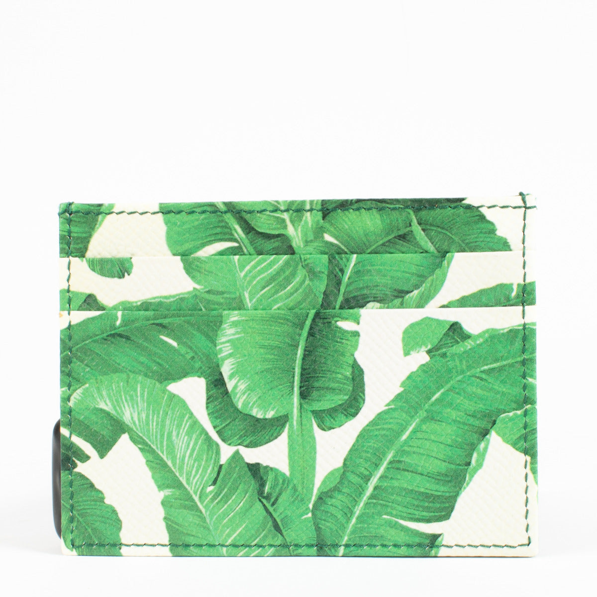 Dolce & Gabbana Creditcardhouder met Palmbladprint