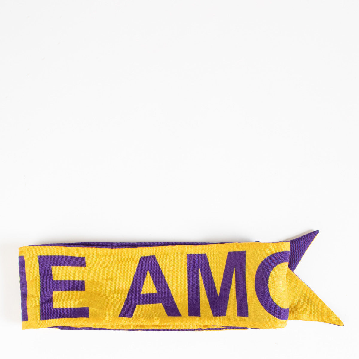 Gucci Multicolor Silk Ribbon Scarf