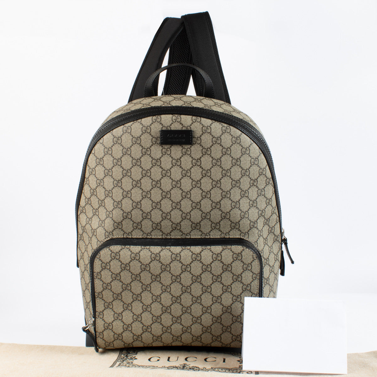 Gucci GG Supreme Canvas Backpack,