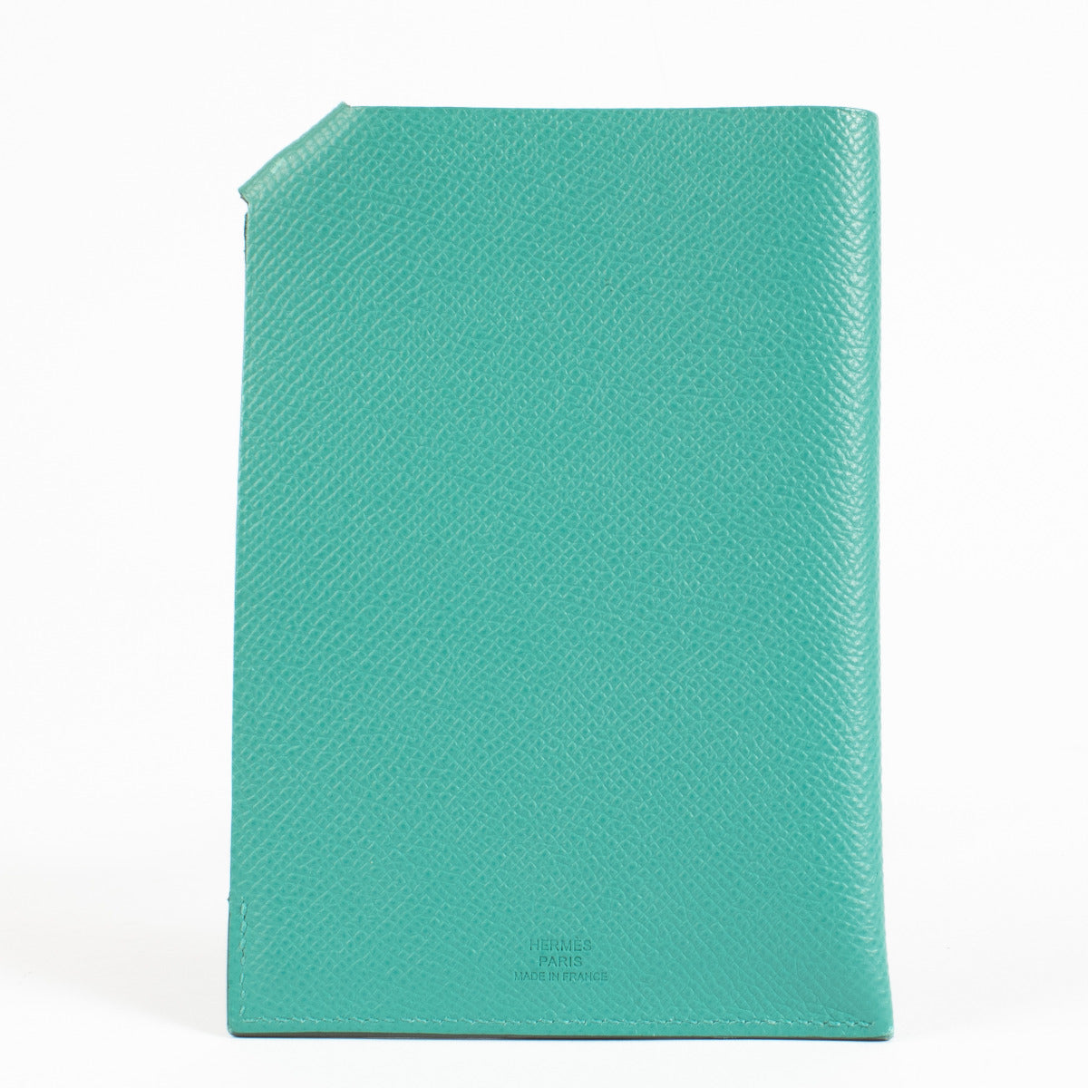 Hermès Blue Turqoise Passport Holder