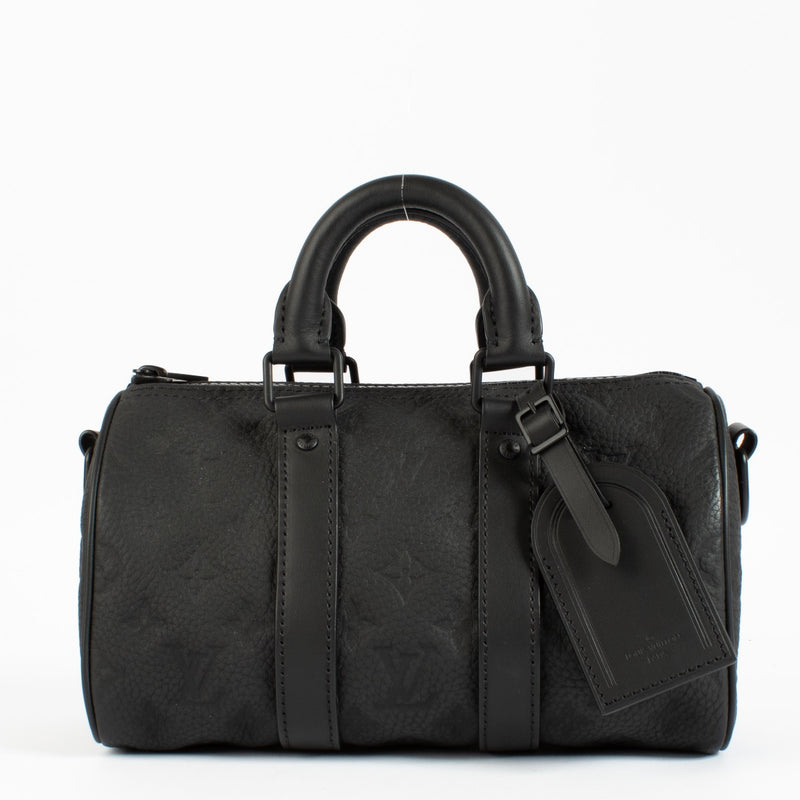 Shop 100% authentic second hand Louis Vuitton Black Keepall 25 on Labellov.com