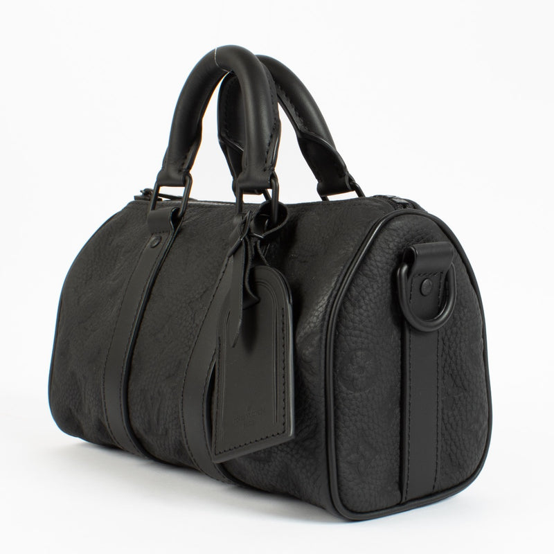 Shop 100% authentic second hand Louis Vuitton Black Keepall 25 on Labellov.com