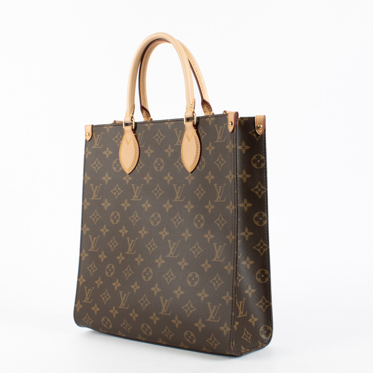 Authentic Second Hand Louis Vuitton Monogram Sac Plat Crossbody Bag on Labellov.com