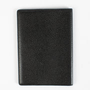 Delvaux Black Leather Passport Holder for the best price at Labellov secondhand lxuury in Antwep and Knokke