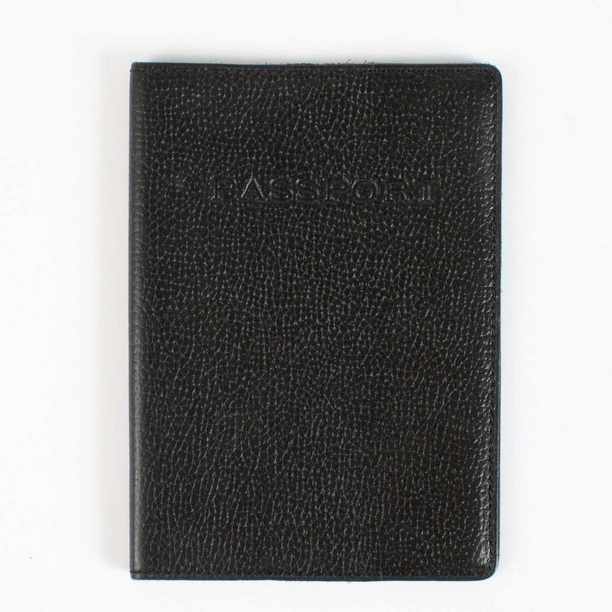 Delvaux Black Leather Passport Holder