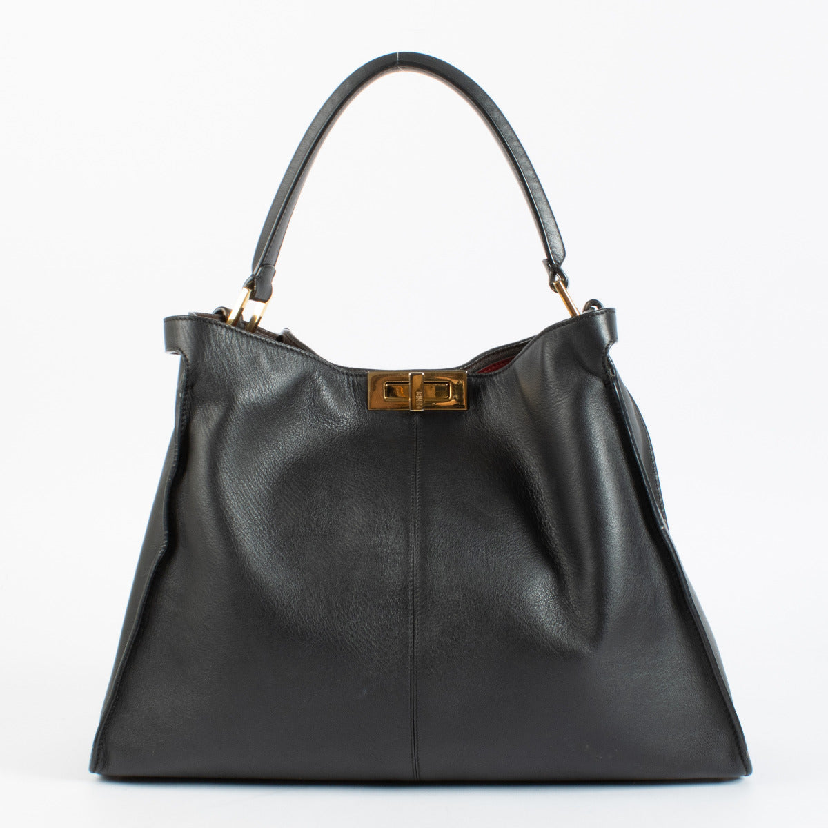Fendi Large Black Peekaboo X-Lite Bag