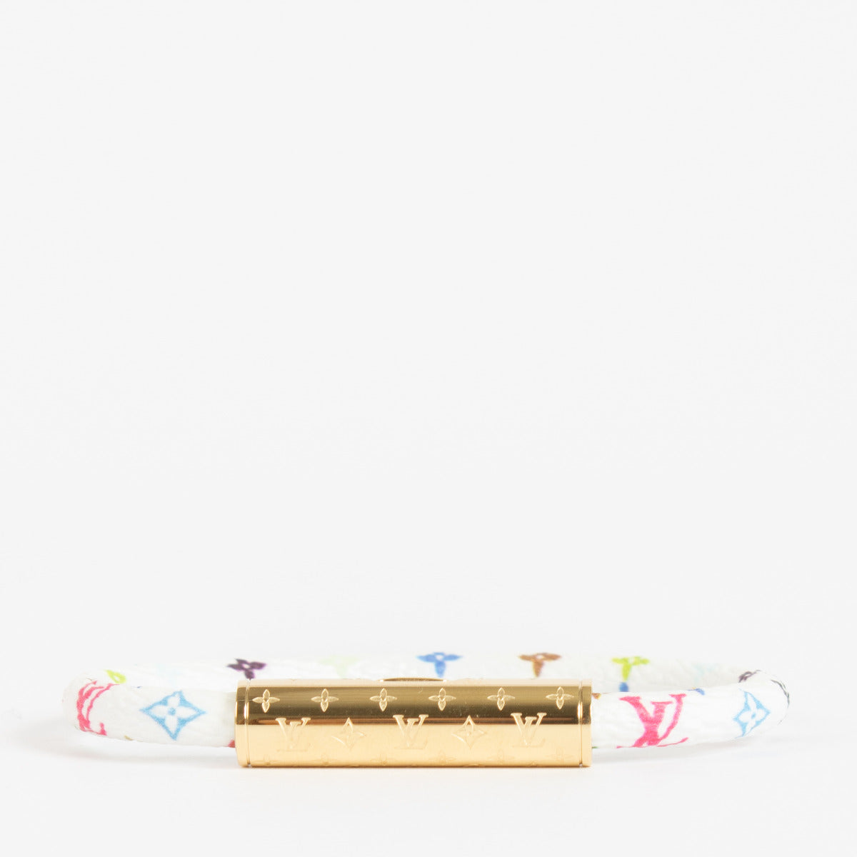 Louis Vuitton x TM White Monogram Multicolor Confidential Bracelet