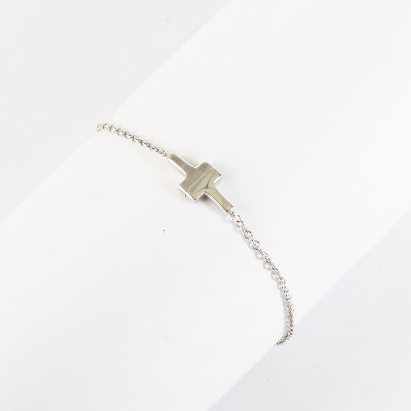 Tiffany & Co. Silver Sterl T Bracelet