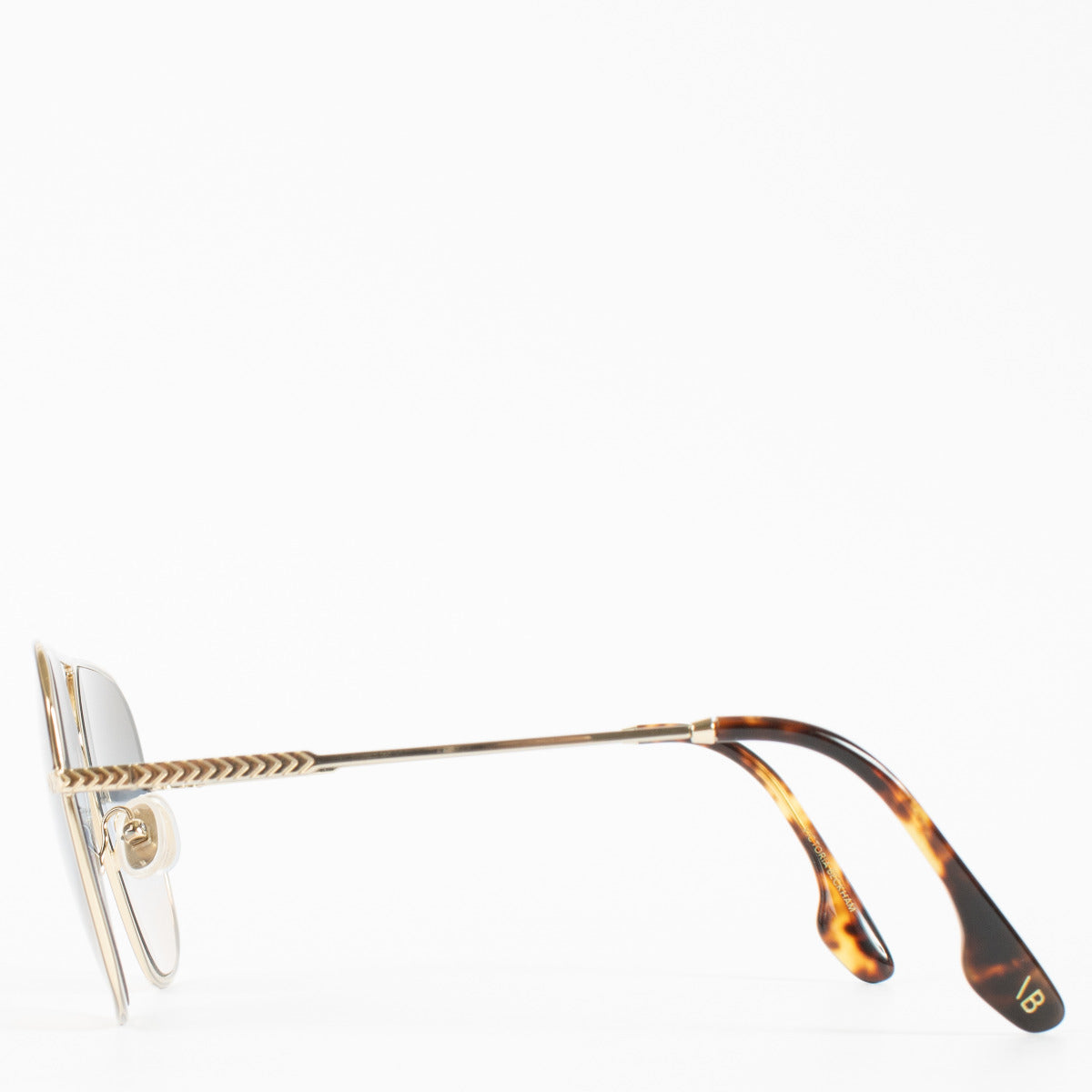 Victoria Beckham Gouden Aviator Zonnebril