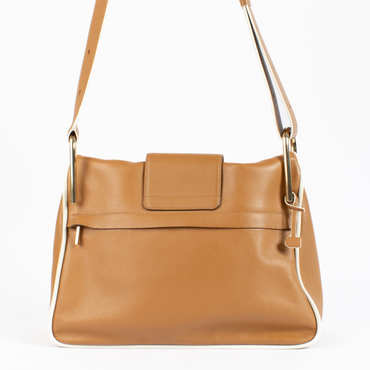 Shop 100% authentic second hand Delvaux Vegetal/Ivory Borderline Givry Bag on Labellov.com
