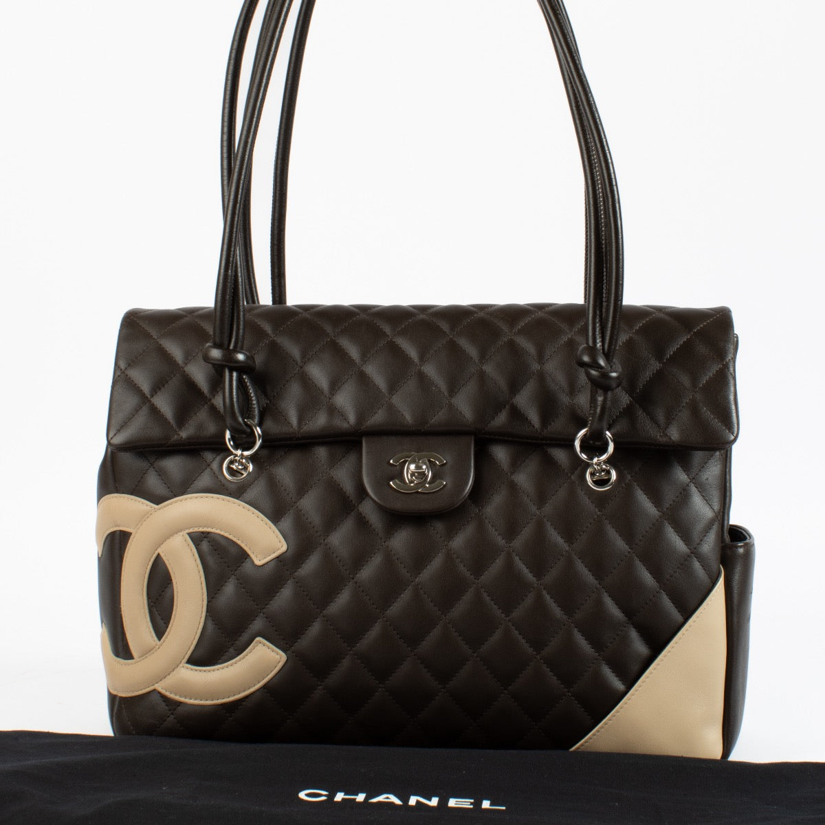Shop 100% authentic second hand Chanel Ligne Cambon Flap Tote Bag on Labellov.com