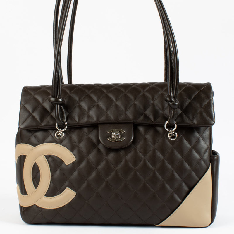 Shop 100% authentic second hand Chanel Ligne Cambon Flap Tote Bag on Labellov.com
