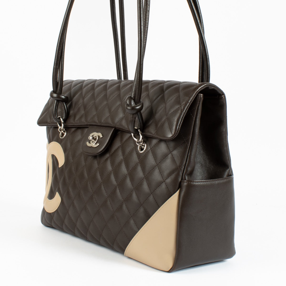 Shop 100% authentic second hand Chanel Ligne Cambon Flap Tote Bag on Labellov.com