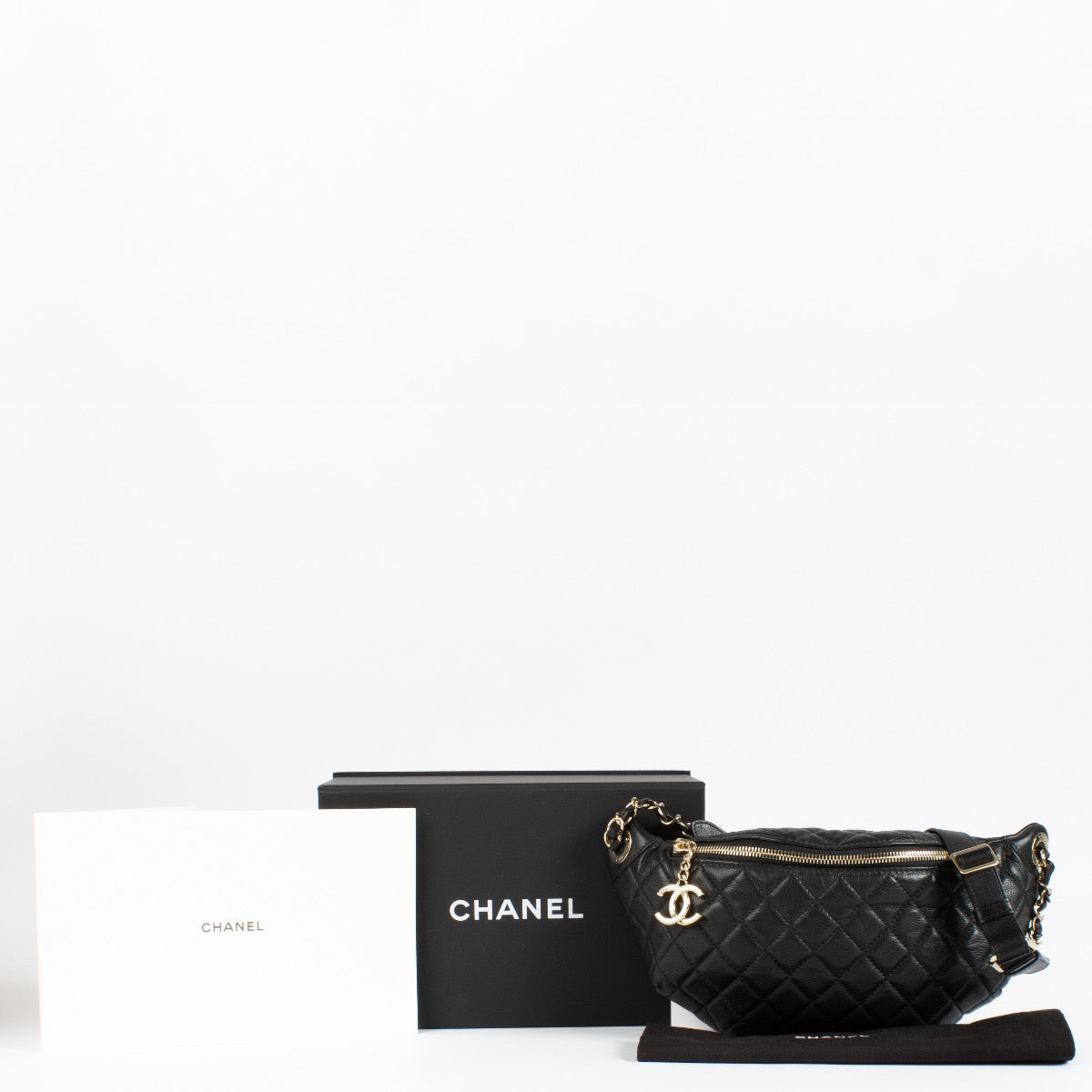 Chanel Black Belt Bag