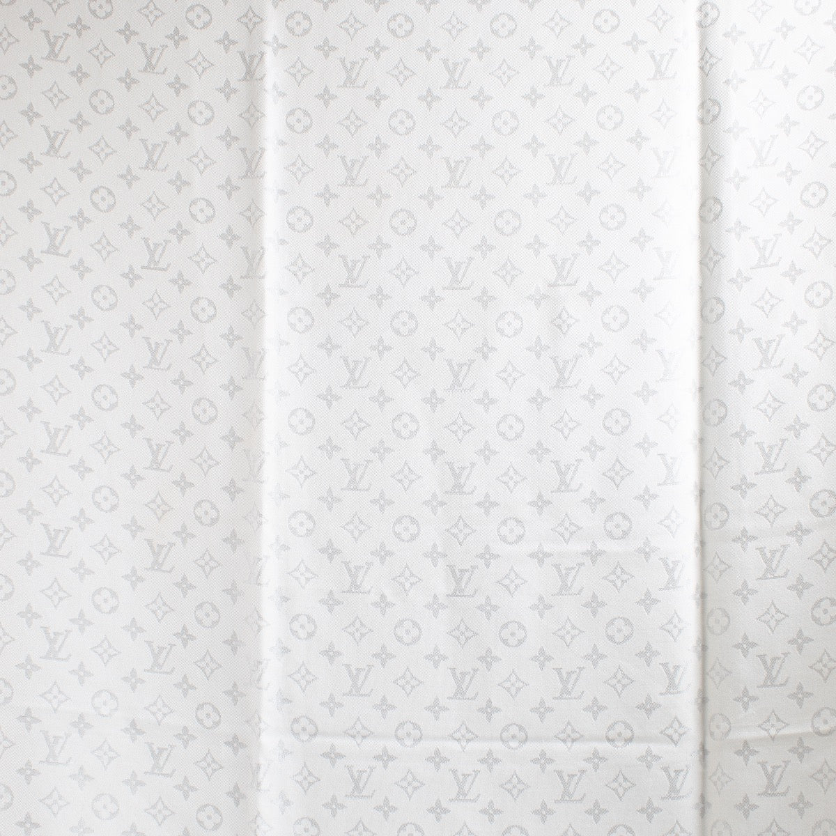 Louis Vuitton  Silver Monogram Classic Shawl