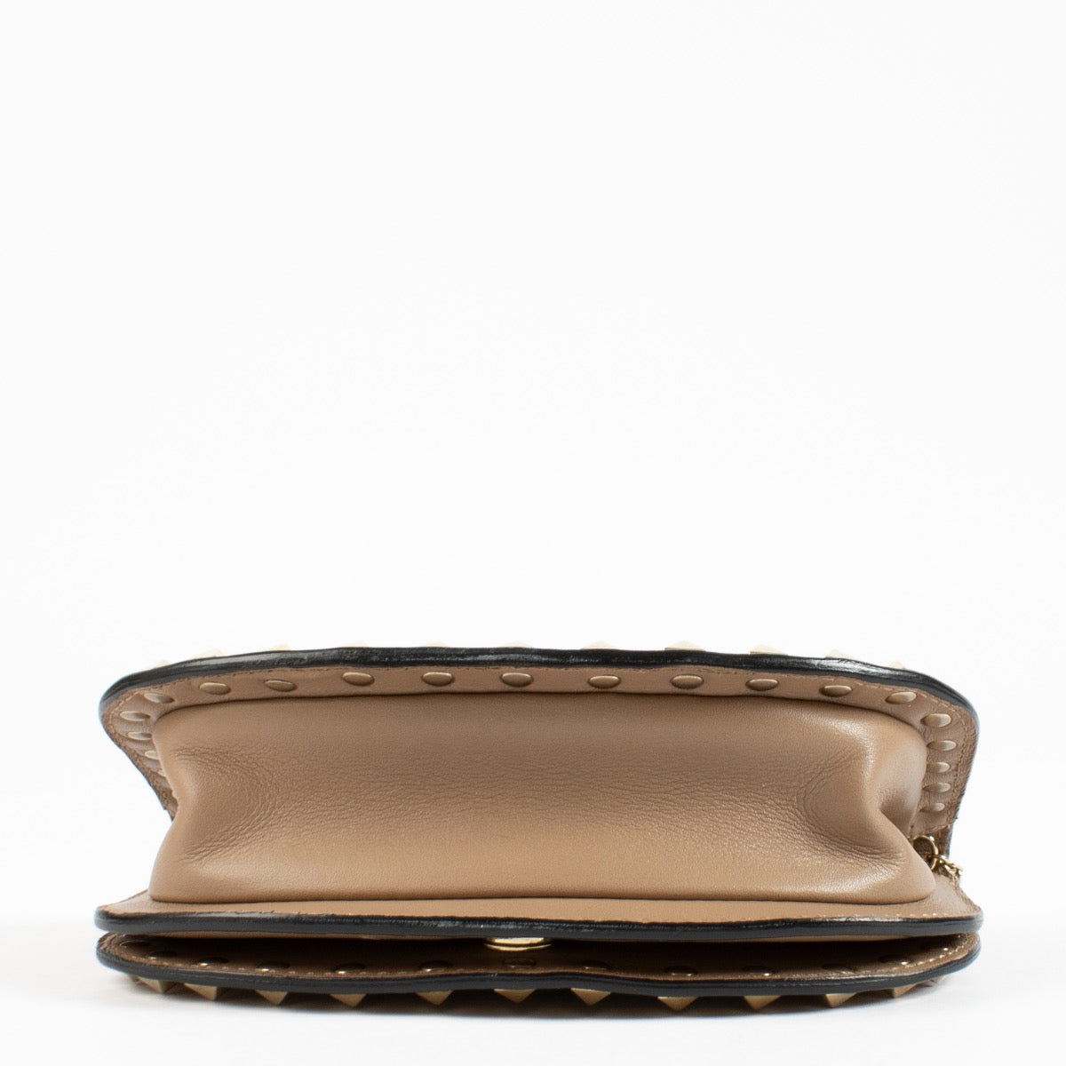 Valentino Garavani Nude Rockstud Mini Flap Bag