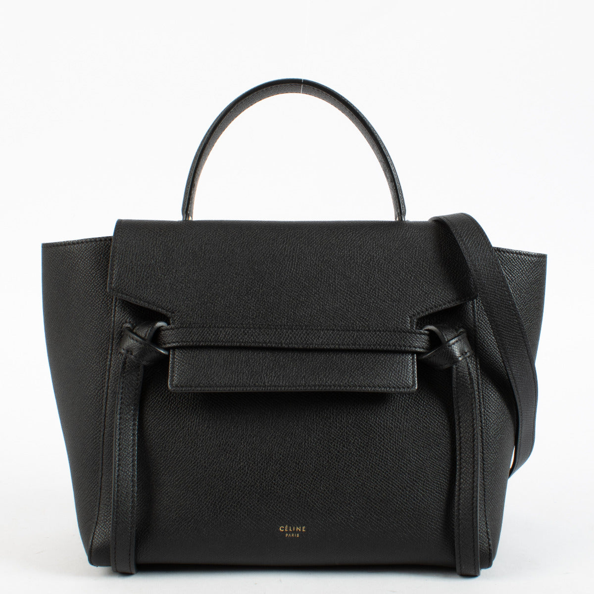 Celine Black Micro Belt Bag
