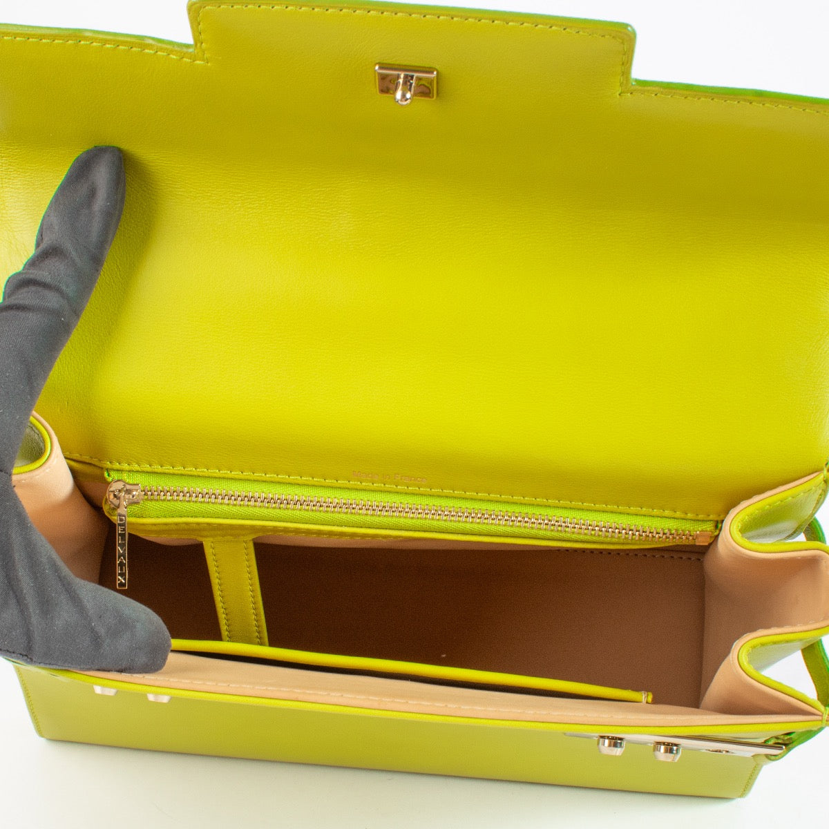 Delvaux Absinth Calf Souple Tempete MM