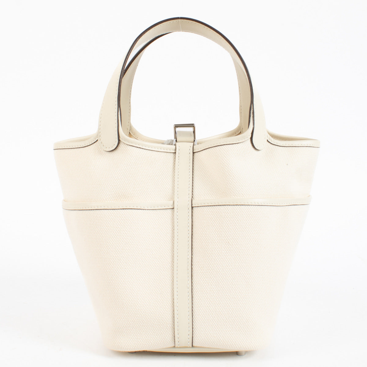 Hermès Picotin Cargo 18 Nata Toile Goeland/Swift PHW