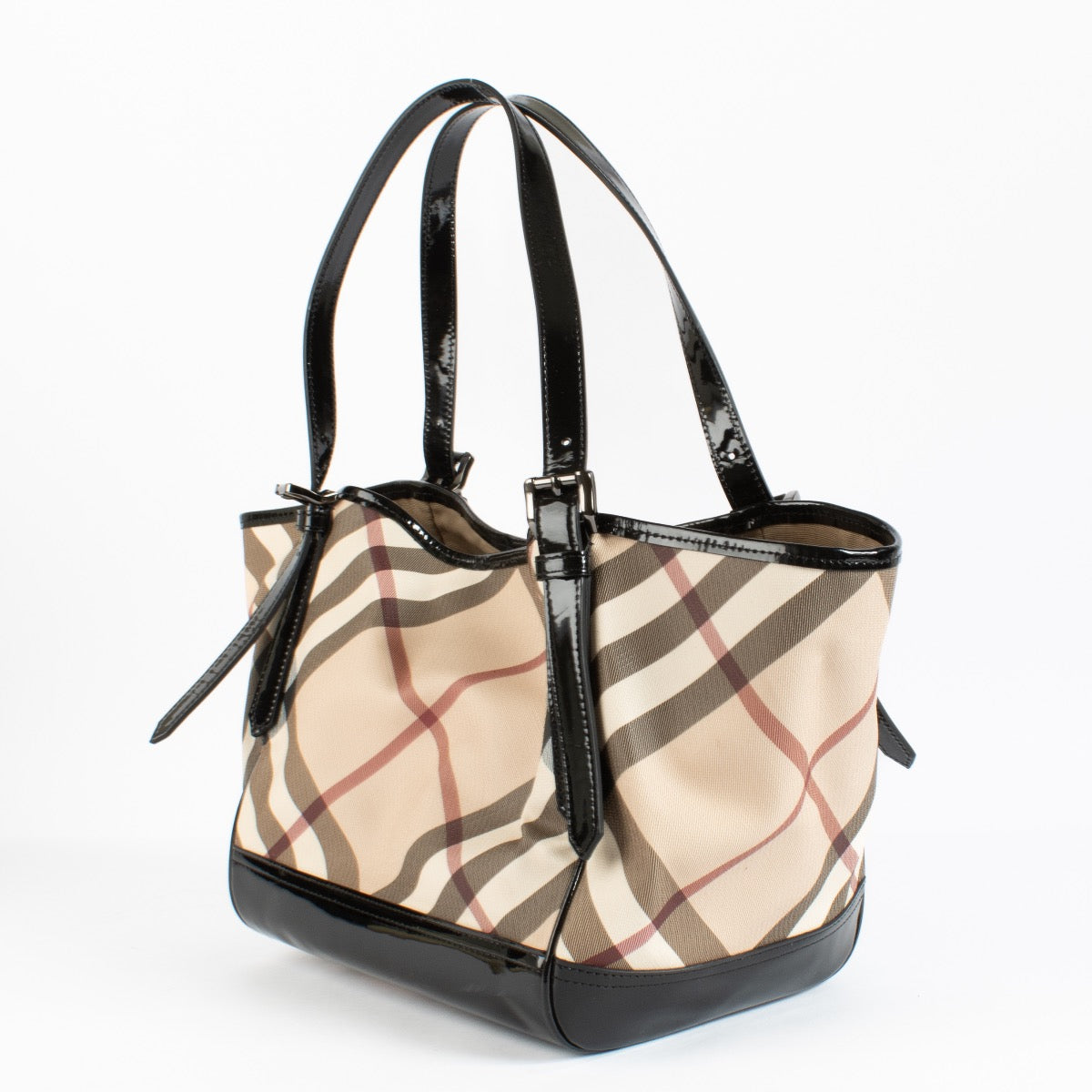 shop 100% authentic second hand Burberry Nova Check Small Tote Bag on Labellov.com