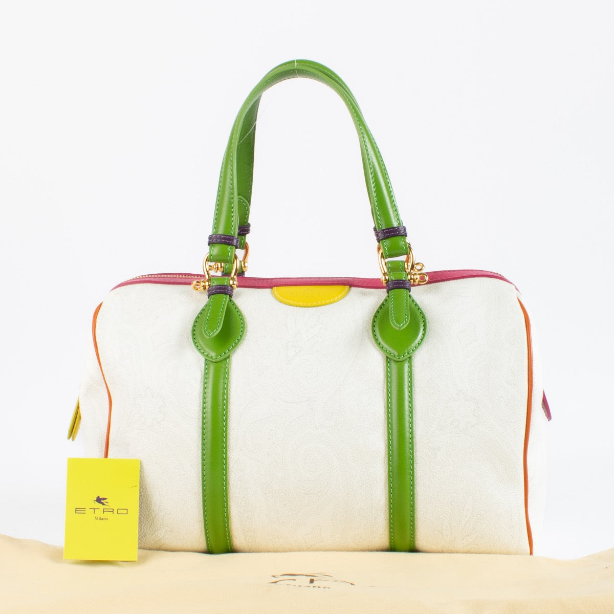 Etro Multicolor Boston Tas
