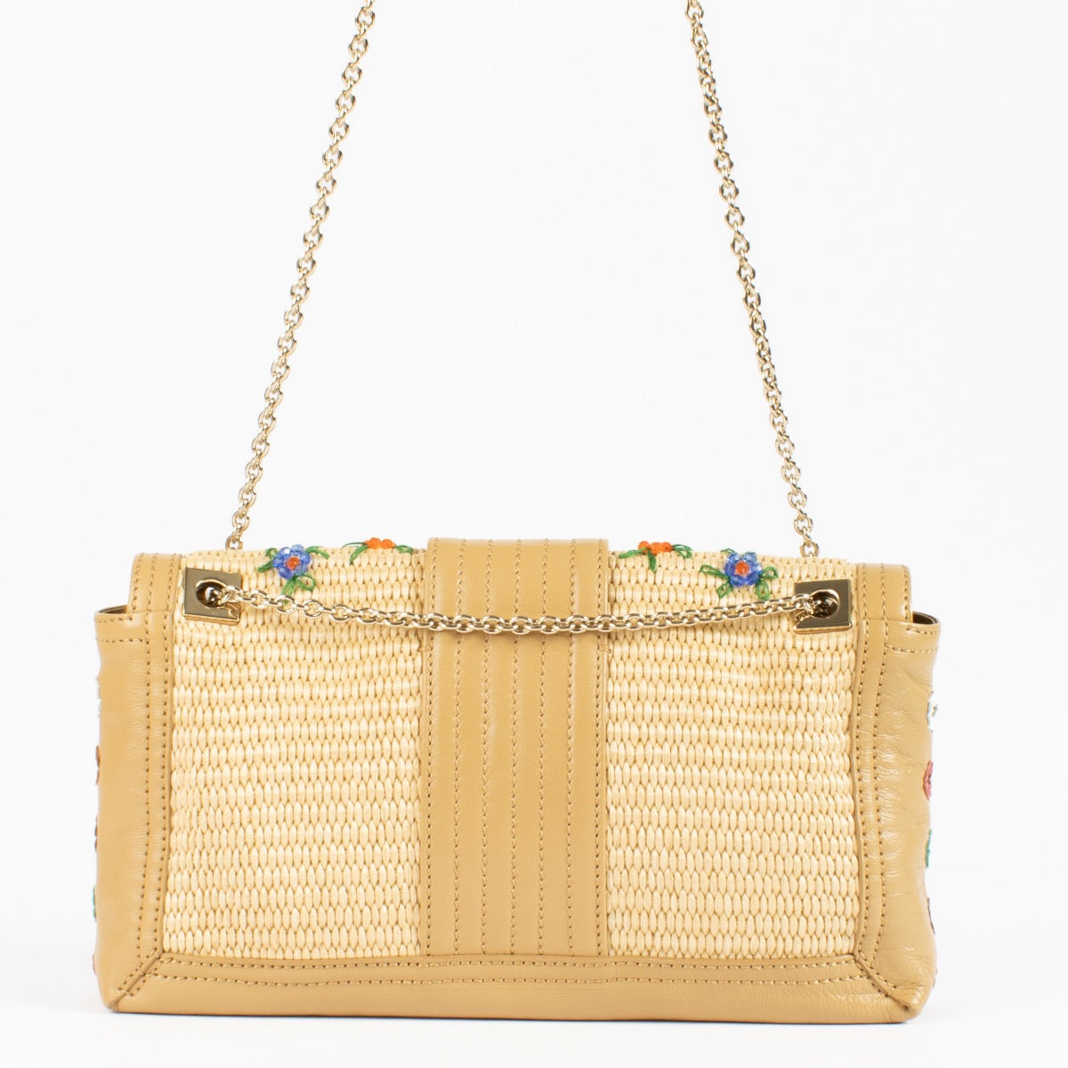 shop 100% authentic second hand Fendi Beige Raffia Baguette Bag on Labellov.com