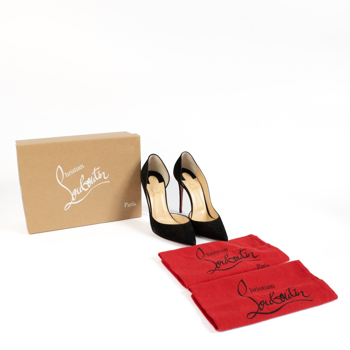 Christian Louboutin Zwarte Iriza 100 Pumps - Maat 39