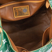 Louis Vuitton Green Limited Speedy P9 Bandoulière 50 Monogram Travel Bag