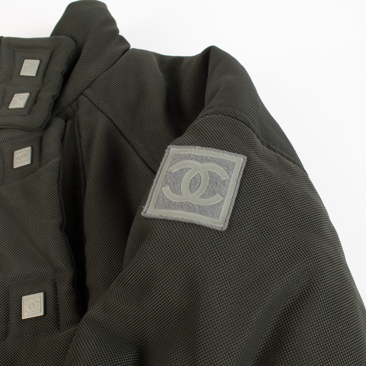Shop 100% authentic second hand Chanel Identication Grey Jacket on Labellov.com