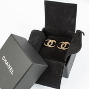 Shop 100% authentic second hand Chanel 15c Gold CC Crystal Earrings on Labellov.com