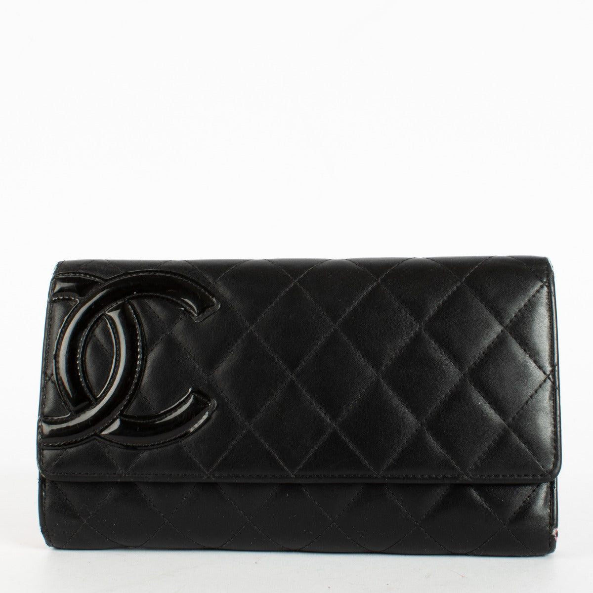 Shop 100% authentic second hand Chanel Black Ligne Cambon Wallet on Labellov.com