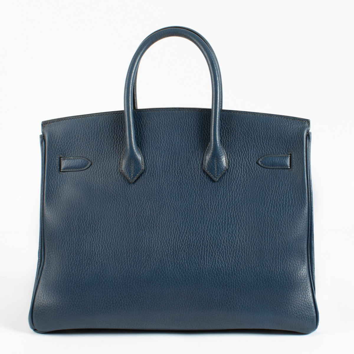Hermès Birkin 35 Bleu Saphir Ardennes GHW