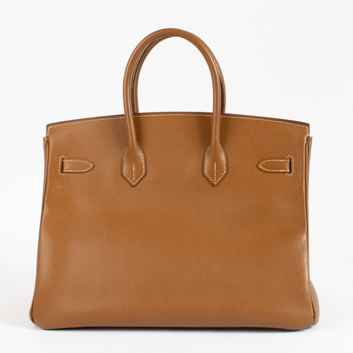 Hermès Birkin 35 Gold Courchevel GHW