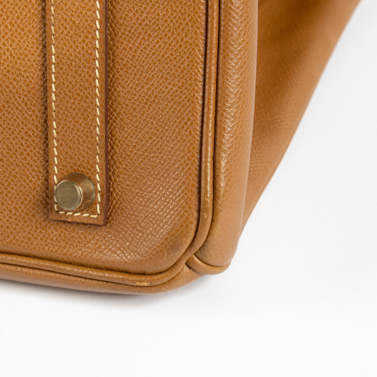 Hermès Birkin 35 Gold Courchevel GHW