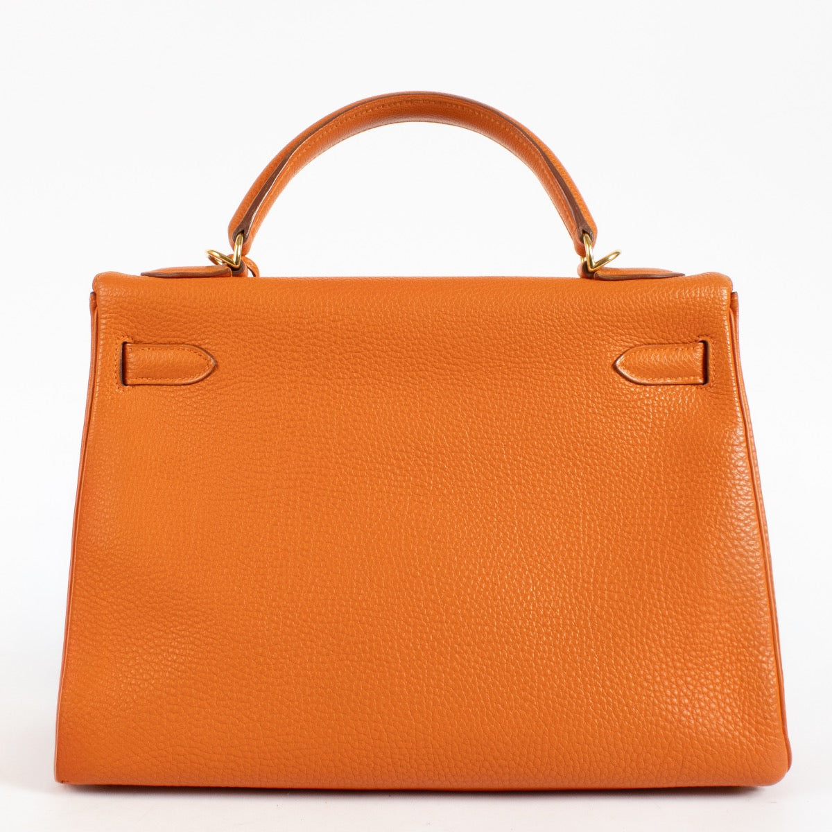 Hermès Kelly 32 Orange Togo GHW