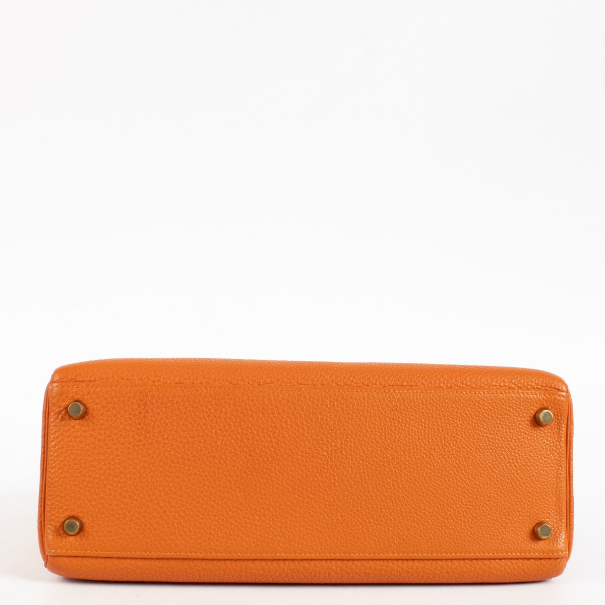 Hermès Kelly 32 Orange Togo GHW
