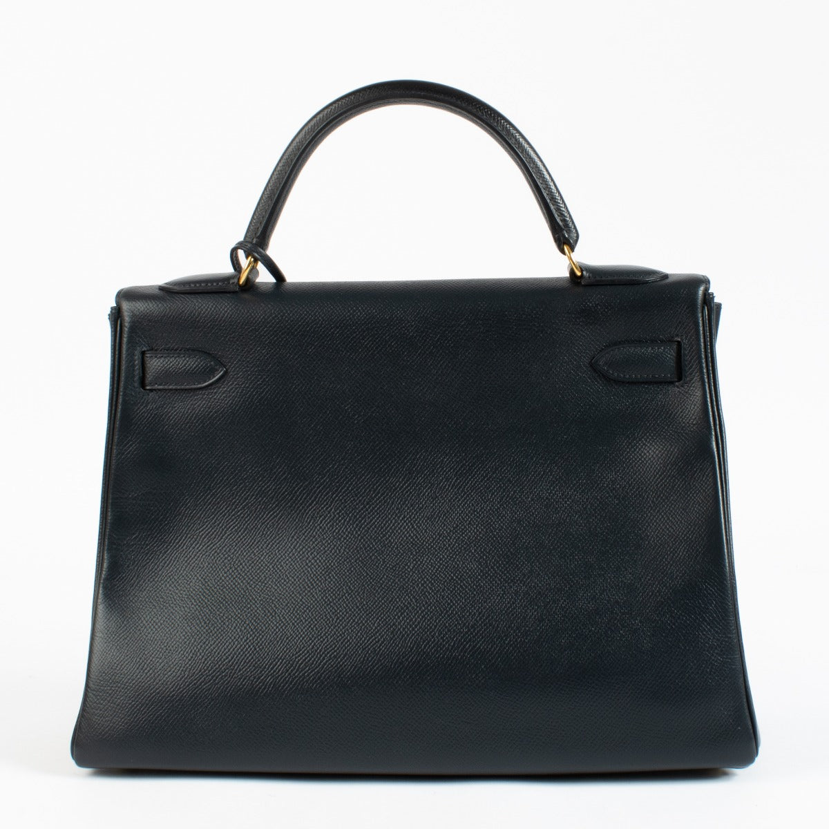 Hermès Kelly 32 Navy Courchevel GHW