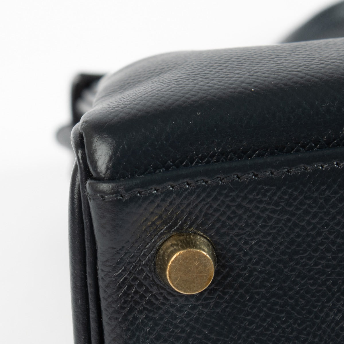 Hermès Kelly 32 Navy Courchevel GHW