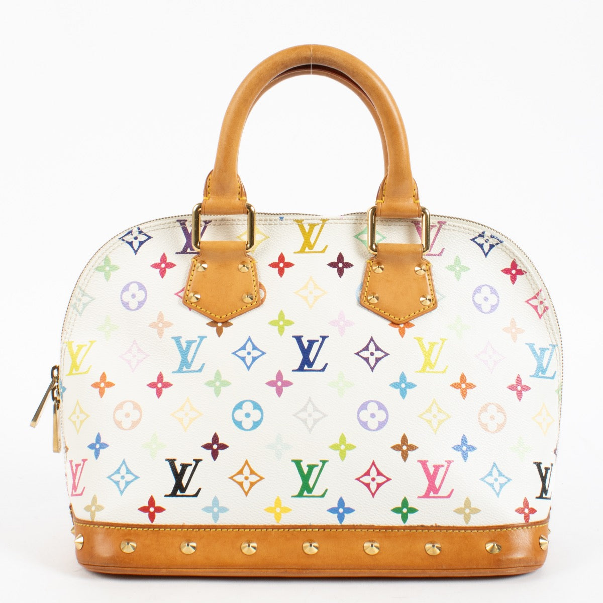 Louis Vuitton Murakami White Monogram Multicolor Alma PM