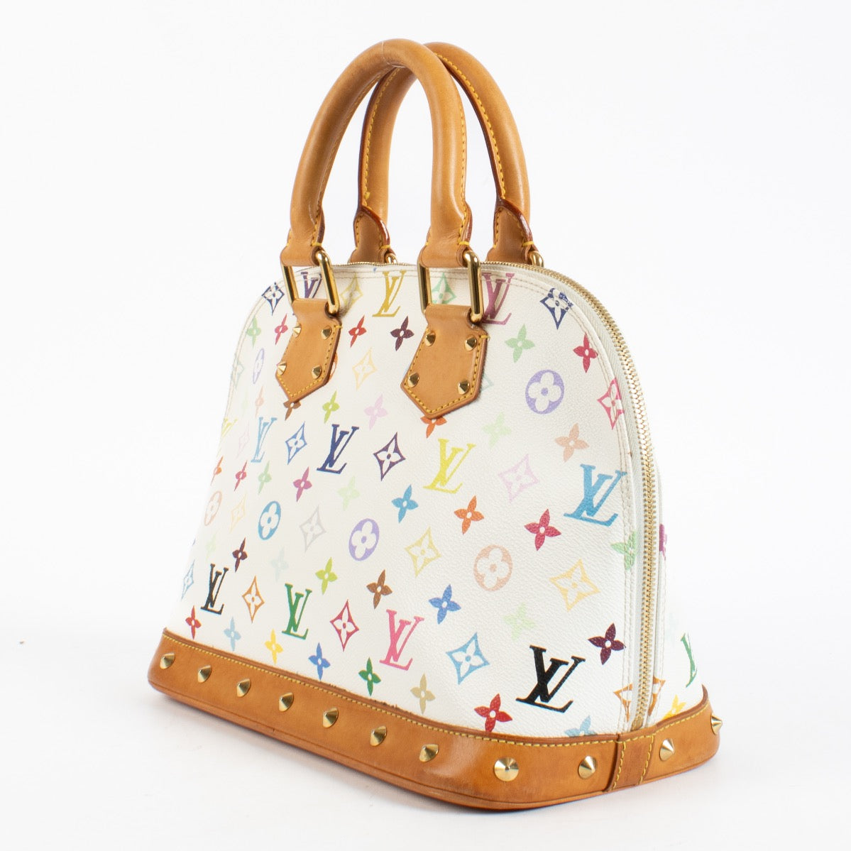Louis Vuitton Murakami White Monogram Multicolor Alma PM