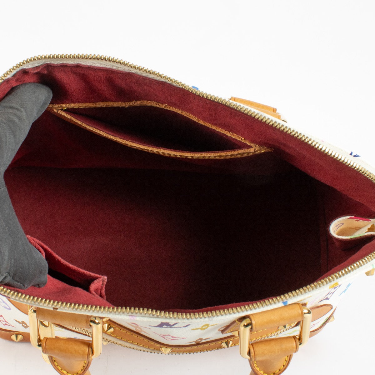 Louis Vuitton Murakami White Monogram Multicolor Alma PM